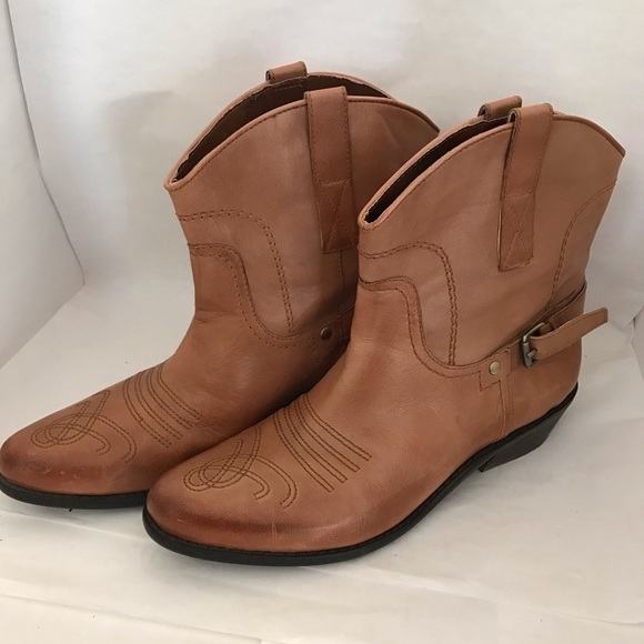 Tan Booties - Picture 2 of 6